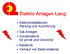 Elektroanlagen Lang